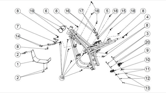 Spare Parts for the Frame MX/SM/TR 2