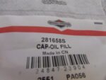 Briggs LO206 Yellow Oil Cap #281658S - Image 2