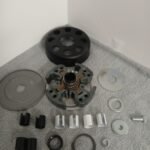Hillard Flame Clutch