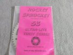 Rocket Sprocket 35 "Twist Style" 53T - 61T