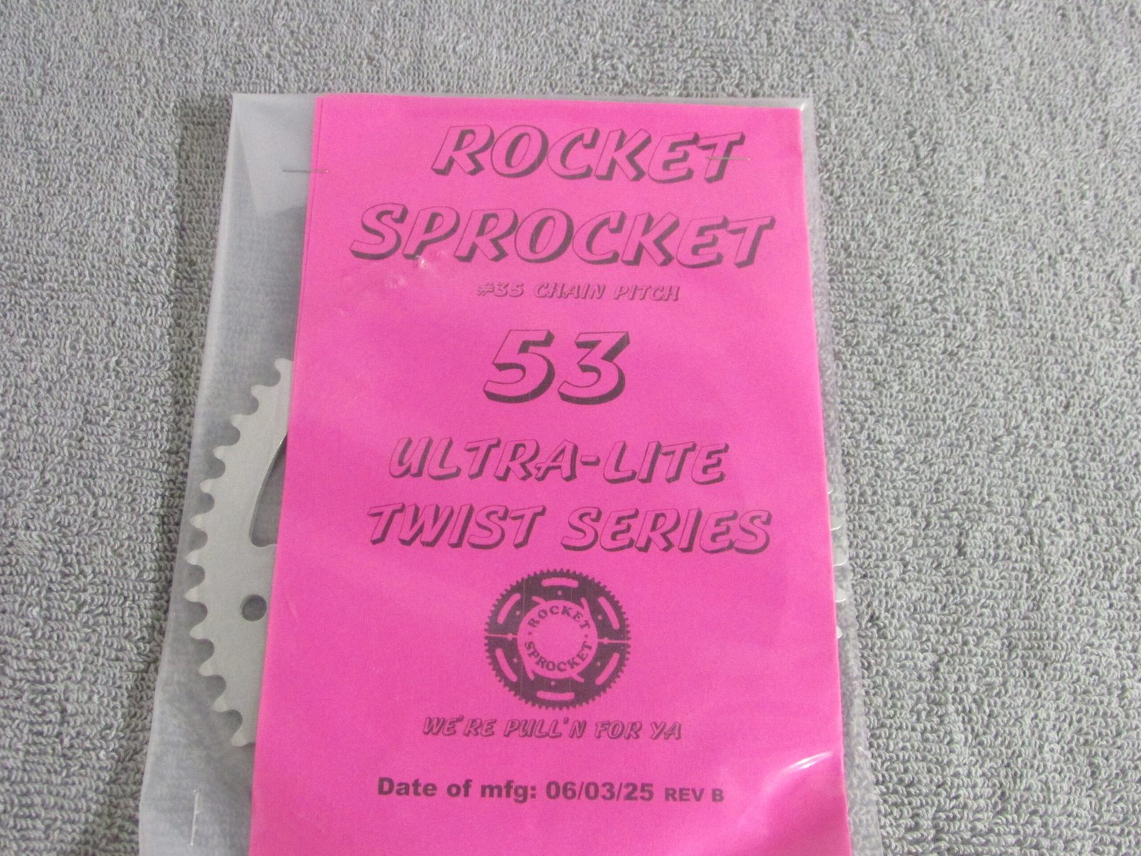 rs35 Rocket Sprocket 35 "Twist Style" 53T - 61T - Image 1